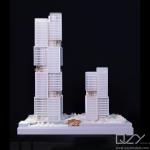 Aedas 1/200 Shenzhen Longgang Ecological Intelligence Valley Art Model