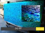 Color Change Cast Dichroic Laminated Glass Solid Structure