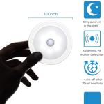 DC3V-6V 6Pcs Led Battery Operated Motion Sensor Cupboard Lights