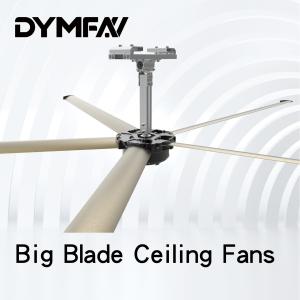 Quality 3.6m 0.7kw High Efficiency HVLS Commercial Ceiling Fans For Garages wholesale