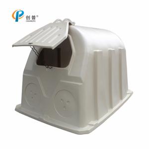 Quality Farm Without Fence 5mm Plastic Calf Hutch 2100*1450*1400mm wholesale