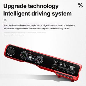 Quality Digital Cluster Car Multimedia Player Dual Screen For Jeep Wrangler JL 2018-2021 wholesale