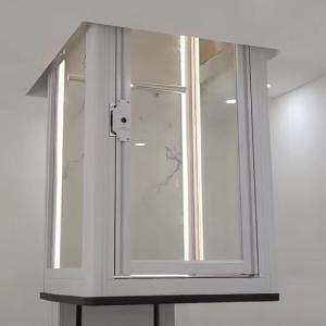 Quality Space Saving Cabin Elevators Hydraulic Passenger Lift With 2000Mm Door Opening Height And Marble / Pvc Flooring wholesale
