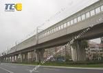 Perforated Highway Noise Barrier Waterproof , Railway Exterior Sound Barrier
