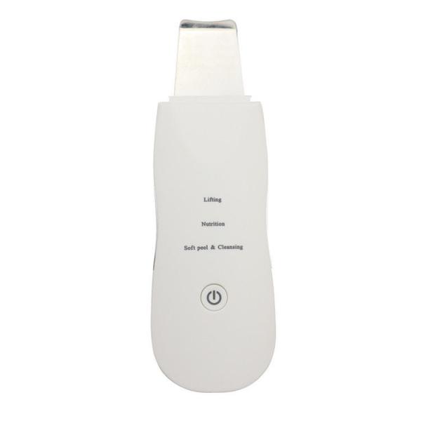 Cheap 3 In 1 Portable Supersonic Skin Scrubber Peeling Cleaner Ion Beauty Machine for sale