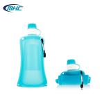 Silicone Bag Pouch Hiking Customized Double Sealing Collapsible 500ml Drinking