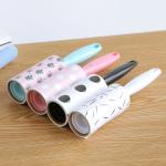 Plastic clothes pet hair lint removes sticky lint roller