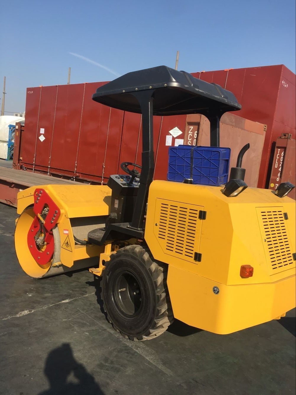50HZ Vibratory Road Roller Full Hydraulic Single Drum Vibratory Roller