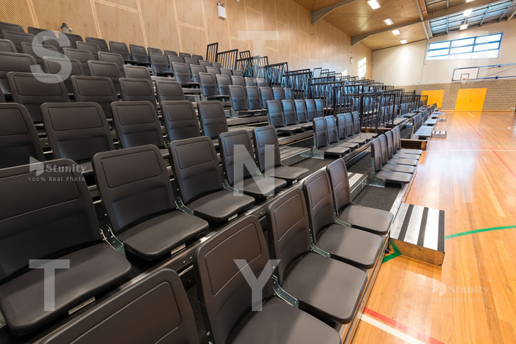 STUNITY Water Resistant Retractable Fixed Stadium Seating