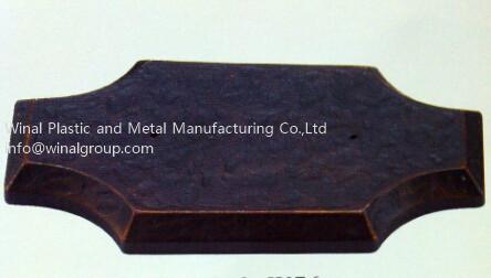 Garment metal tags,L55mm*W16mm,iron alloy,antique copper,size & finish can be