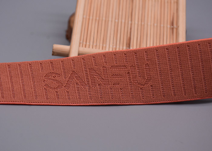 25mm Recycled Jacquard Elastic With Single Side For Garment