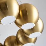 Round sphere led chandelier for living room bedroom table dining room hanging