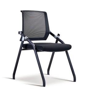 Quality Wholesale Strong Leg Black Plastic Chair Mesh Office Chair Foldable Office Chair wholesale