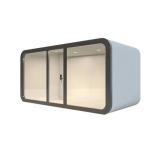 Hotel Prefabricated Tiny Smart Space Capsule House with Rock Wool Sandwich Panel