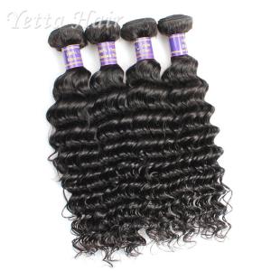 Quality Customized 7A European Weft Hair Extensions Deep Wave No Chemical wholesale