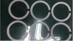 Quality 2.3290g/Cm3 Density White Silicone Rubber Ring 0.05mm Medical Machine Gasket wholesale
