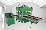 Rubber Tile Vulcanizing Press Eletrical Heating