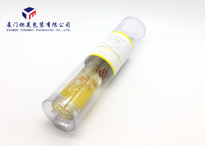 Plastic Cylinder Packaging Tubes Home Fragrance Light Weight Without Printing 6.2cm Dia
