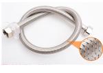 Metal 304 Stainless Steel Cable Braided Sleeving Durable For Braided Plasitc