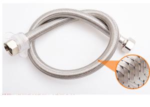 Quality Flat Stainless Steel Braided Sleeving Flame Resistance For Hose Protection wholesale