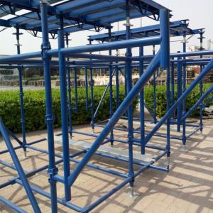 Quality Building Cuplock Scaffolding System Cuplock Ledger British Standard Environmental Protection wholesale
