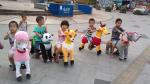 Children's toys Children's gift Zhuge Trojan horse rocking horse simulation