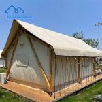 Outdoor Large Project Hotel Tent Waterproof Glamping Luxury Safari Lodge Tent