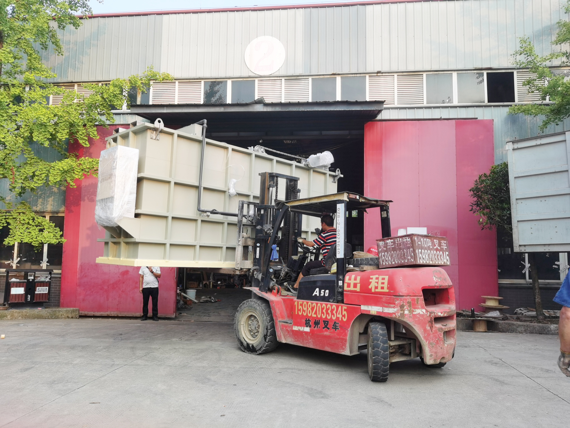 Water Treatment For TPPS Tilapia Aquaculture System Foam Filtration Device