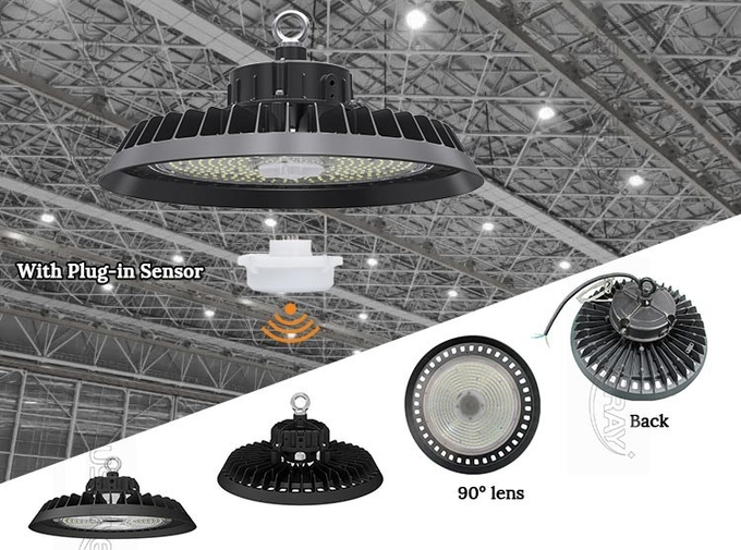 Microwave Sensor 100W Led High Bay Dimmable High Bay Lights For Public Lighting