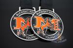 Mcknight Hockey Sports Club Die Cast Medals Medallion With Soft Enamel And