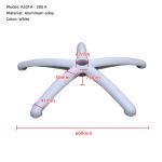 rotary lifting Office Chair Metal Base Lifting Mechanism 60mm Wheels Dia 600mm