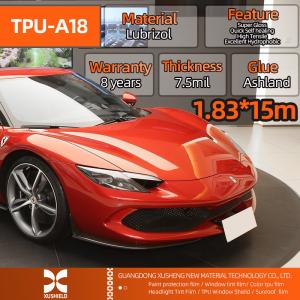 Quality Size 1.83*15m 71in*50ft Hydrophobicity Self Healing Roll Anti Scratch Wrap PPF TPU Car Protection Film wholesale