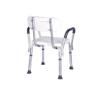 Quality Anti Slip Safest Shower Chair Brushed Aluminum Shower Bench wholesale