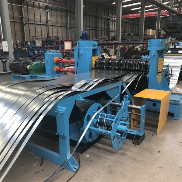 Precision 0.5mm Metal Coil Slitting Machine For Galvanized Steel And Stainless