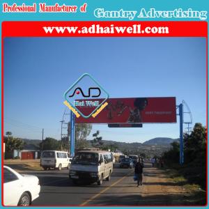 Quality Gantry Spanning a Road Sign Board wholesale