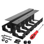 1mm Thickness Carbon Steel Cable Tray for Streamlined Office and Home Desk