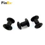6.35mm 9.5mm Length Black Oxide Male Female Chicago Screw for Kydex Leather