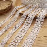 Custom OEKO TEX Embroidery Lace Trim For Lady Garment Shoes