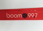 Nice Looking Dye Sublimation Lanyards / Black And Red Lanyard For School Id