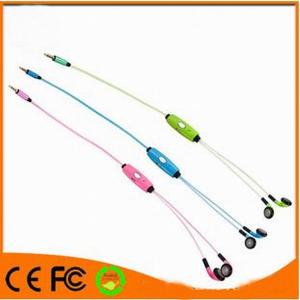 Quality hot selling el earphone/ el wire earphone/ glow earphone wholesale