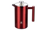 304 Double Wall French Press Tea Double Wall Coffee Plunger 51oz