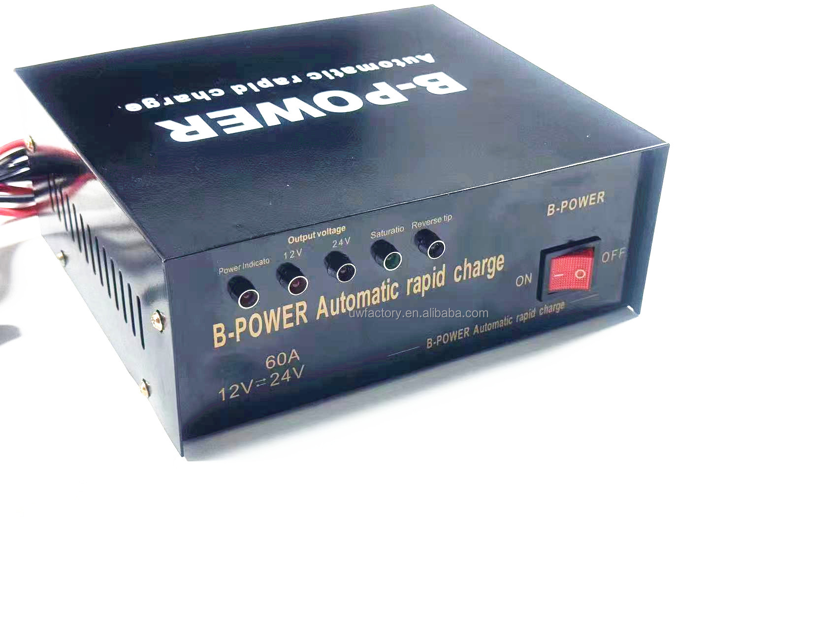 Fast Charger 12V 24V 10A STD GEL AGM Automobile Smart Lead Acid Battery Charger with LCD Display For Car Motorcycle