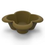 Flower Shape Silicone Bowl Set Unbreakable For Baby Child Feeding