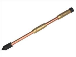Quality 1200mm Outdoor Copper Clad Steel Ground Rod Good Conductivity wholesale