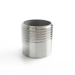Cylindrical Head Code SS316 Conduit Nipple 50mm-200mm For NPT BSPP BSPT G