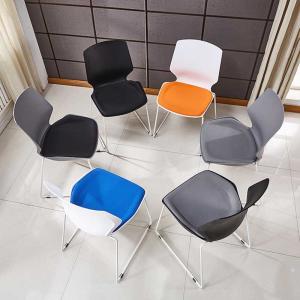 Quality Outdoor Chairs Pp Back Metal Frame Stackable Leisure Dining Chair wholesale