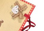 Exquisite Fancy Bow Tie Brown Kraft Paper Gift Bags Drawer Sliding Design