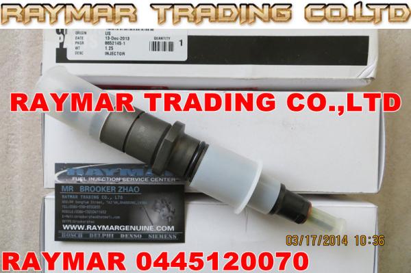 BOSCH Common rail injector 0445120070 0445120241 for Cummins 3976631,4930485,