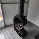 European Indoor Freestanding Wood Burning Hanging Stove Fireplace