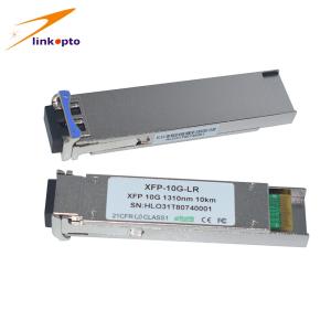 Quality Dual LC fiber for XFP - 10g -LR , 10KM 20km Xfp Fiber Connector 1310nm Wavelength wholesale